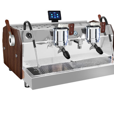 Caldaie elettriche 220 Espresso Coffee Machine Commerciale Double-head Coffee Maker