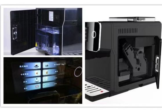 Caffettiera espresso a casa a 220V con alimentazione automatica e serbatoio in acciaio inossidabile