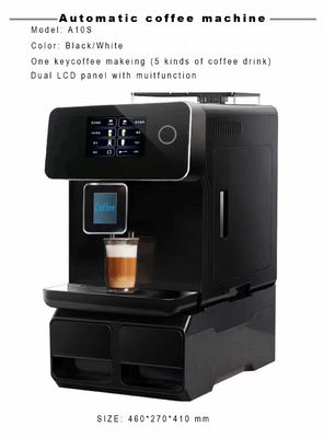 Caffettiera espresso a casa a 220V con alimentazione automatica e serbatoio in acciaio inossidabile