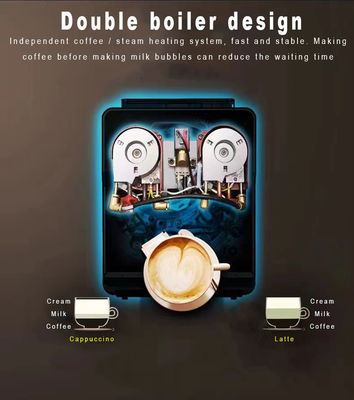 Caffettiera espresso a casa a 220V con alimentazione automatica e serbatoio in acciaio inossidabile