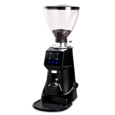 64 mm Flat Burr Electric Commercial Turkish Coffee Grinder Materiale in lega di alluminio