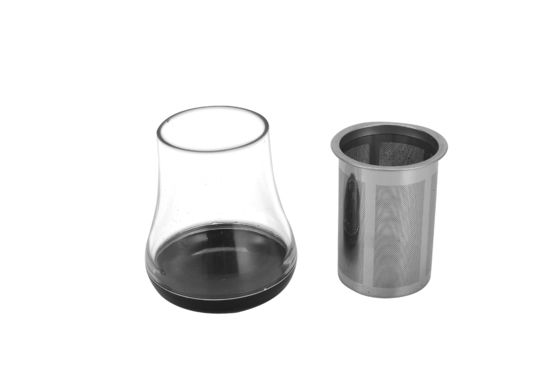 Macchine per il caffè a fusoliera piatta da 98 mm con materiale a fusoliera in acciaio inossidabile rivestito di titanio
