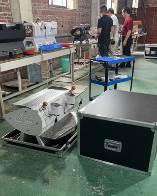 6.8Kw Commercial Semi-Automatic Double Group Espresso Coffee Machine con Triple Boiler
