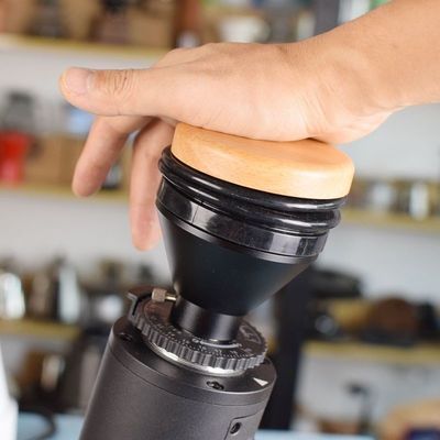 40mm Conical Burr Coffee Grinder per Cappuccino Latte Espresso Maker Acciaio inossidabile 220V