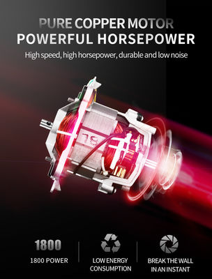1.5L High Power Smoothie Milkshake Mixer con 23000±1000 giri al minuto e motore a rame puro