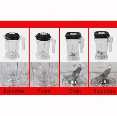 8 impostazioni di velocità 2L Commercial Blender Smoothie Cup Mixing Cup Smoothie Bowl Grain Cup Fruit Juicer Container