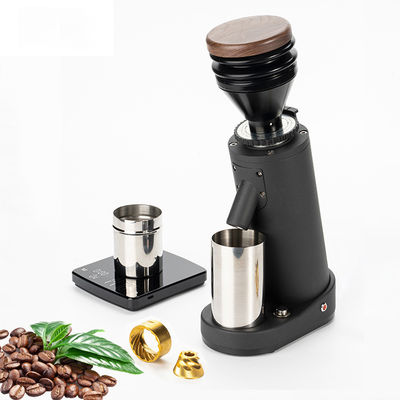 Stampo privato 40mm Conico Burr Coffee Bean Grinder Espresso Grinder elettrico con jet d'aria di stampa