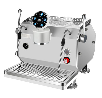 Caffettiera espresso commerciale a gruppo singolo con controllo tattile 220V