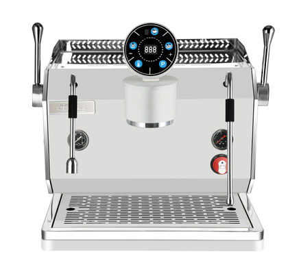 Caffettiera espresso commerciale a gruppo singolo con controllo tattile 220V