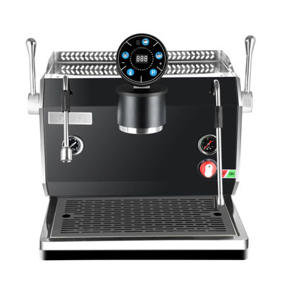 Macchina da caffè espresso semiautomatica programmabile con design italiano