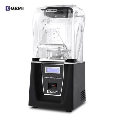 Apparecchi da cucina commerciali 2L fine Smoothie Blender con copertura sonora 1800W Alta velocità