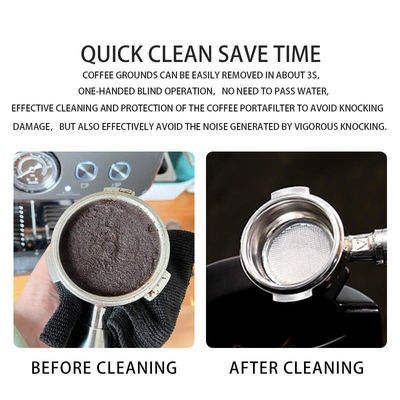 Pulizzatore portafiltro per caffè senza rubinetto per macchine espresso automatiche professionali