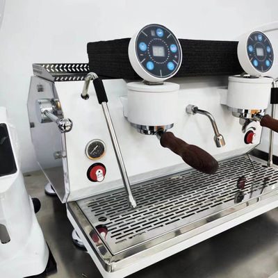 220V Gep Professional semiautomatico doppio gruppo espresso macchina da caffè per caffè