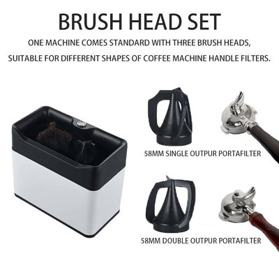 Macchina elettrica per la pulizia automatica del portafiltro per caffè da 58 mm