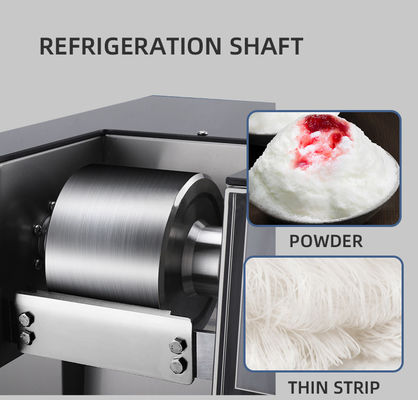 Related to Raw Materials Bingsu Barber Ice Snow Machine con compressore a basso rumore