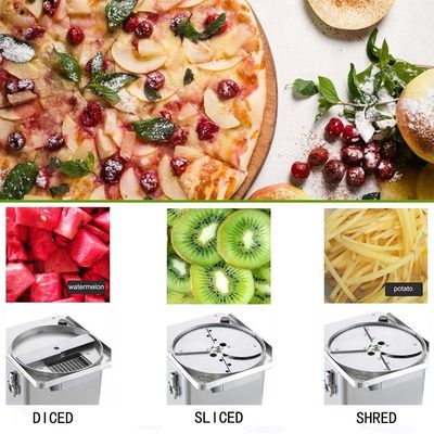 100 kg/20 min Efficienza del lavoro Macchina per tagliare verdure per carote, patate, cetrioli e cipolle