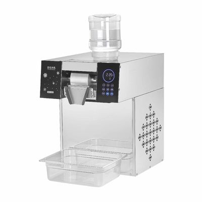 Produzione rapida elettrica Bingsu Barbiere ghiaccio neve macchina con controllo completamente automatico