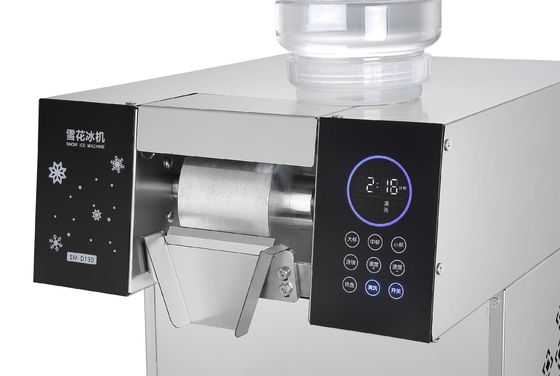 Produzione rapida elettrica Bingsu Barbiere ghiaccio neve macchina con controllo completamente automatico