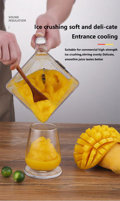 Motore di rame puro 65dB Smoothie Maker Blender Succatore di ghiaccio Blender elettrico commerciale
