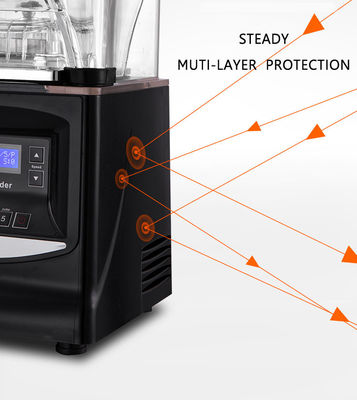 M-16 Heavy Duty Blender Ice Crusher con opzionale Milkshake Cup e funzione di miscelazione