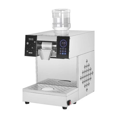 Macchina per ghiaccio a fiocchi di neve di produzione rapida con compressore a basso rumore 1300W elettrico automatico