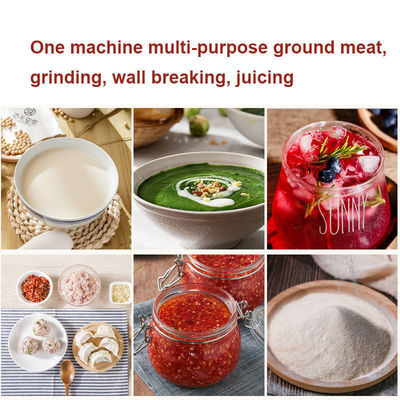 1800W Gepu Blender 9840 Motore a rame puro 23000±1000 giri/min Macchina per frullati commerciali
