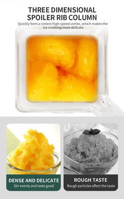 304 Acciaio inossidabile 6 lame Mixer multifunzionale per frutta surgelata e tè a bolla