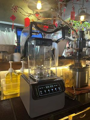 1800W Plastic Housing Ice Drinks Smoothie Blender Per Ristorante 65db