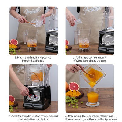 Blender commerciale a 3 HP perfetto per ristoranti