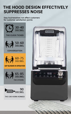 2.5HP Blender 220V Professional Ice Crusher Blender con Smart programmabile DIY Loop